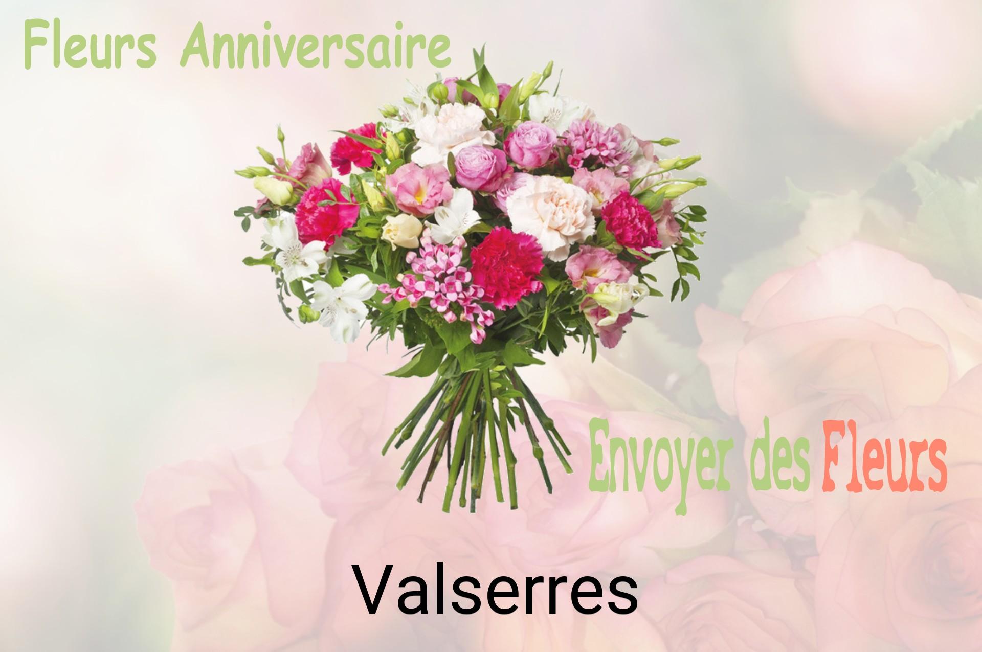 Bouquet de fleurs d’anniversaire livré à Valserres
