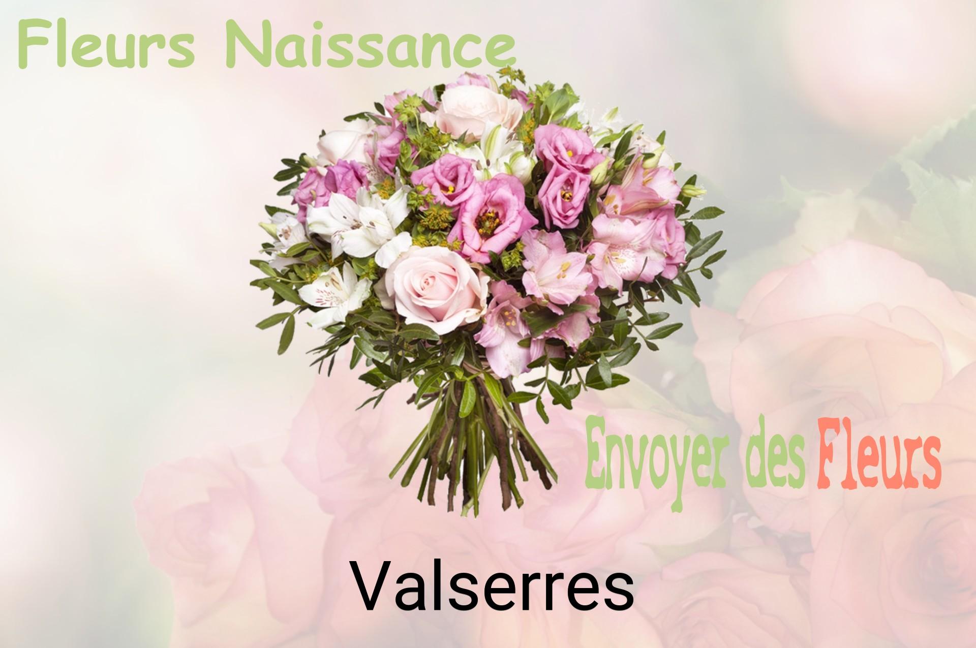 Bouquet de fleurs de naissance livré à Valserres