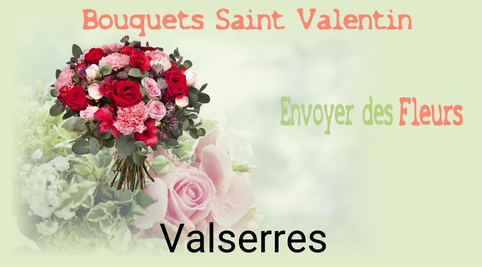 Roses de Saint-Valentin livrées à Valserres